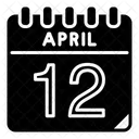 12 de abril  Icono