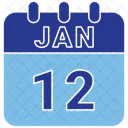 12 de enero  Icono