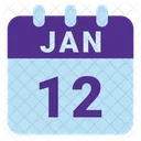 12 de janeiro  Ícone
