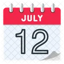 12 de julho  Ícone