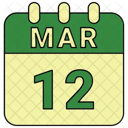 12 de marzo  Icono