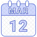 12 de marzo  Icono