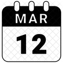 12 de marzo  Icono
