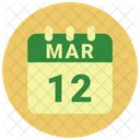 12 de marzo  Icono