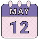 12 de mayo  Icono