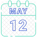 12 de mayo  Icono