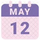 12 de mayo  Icono