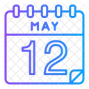 12 de mayo  Icono