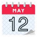 12 de mayo  Icono