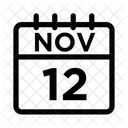 12 de noviembre  Icono