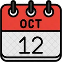 12 de octubre  Icono