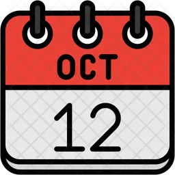 12 de octubre  Icono