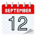 12 de setembro  Ícone