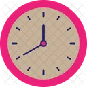 12 Heures 40 Minutes Horloge Analogique 12 Heures Delai Icon