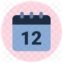 Day Date Calendar Icon