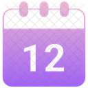 Day Date Calendar Icon