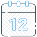 Day Date Calendar Icon