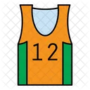 12 Number Jersey  Icon