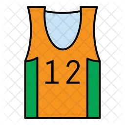 12 Number Jersey  Icon