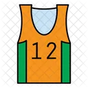 12 Number Jersey  Icon