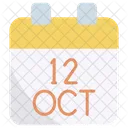 12 de octubre  Icono