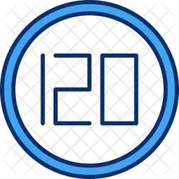 120 Limit  Icon