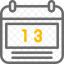 13 data  Ícone