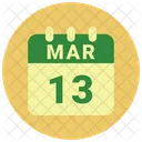 13 de março  Ícone