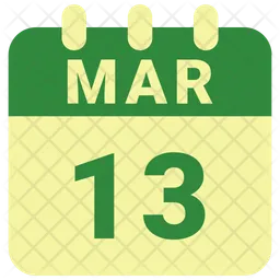 13 de marzo  Icono