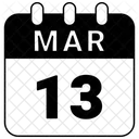 13 de marzo  Icono