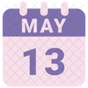 13 de mayo  Icono