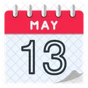13 de mayo  Icono