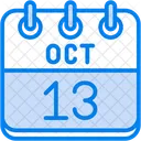 13 de octubre  Icono