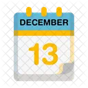 Diciembre 13  Icono