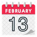 13 February  Icon