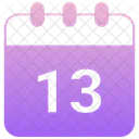 Day Date Calendar Icon