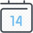 14 Day Quarantine 14 Day Isolation Icon
