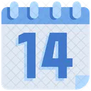 Calendar Days Quarantine Icon