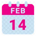 14 de febrero  Icono