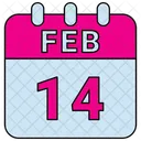 14 de febrero  Icono