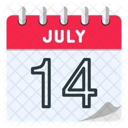 14 de julho  Ícone