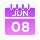 Jun Semana Hora Icon