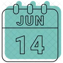 14 de junio  Icono