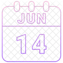 14 de junio  Icono