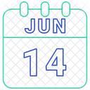 14 de junio  Icono