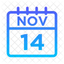 14 de noviembre  Icono