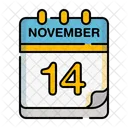 Calendario Fecha Hora Y Fecha Icono