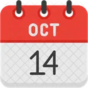 14 de octubre  Icono