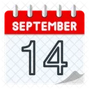 14 de setembro  Ícone