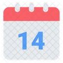 Day Date Calendar Icon